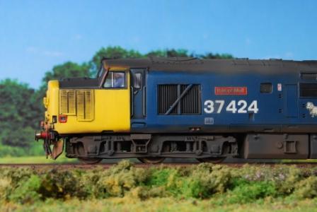 No.2 HORNBY CLASS 37 LOCO CHASSIS ONLY