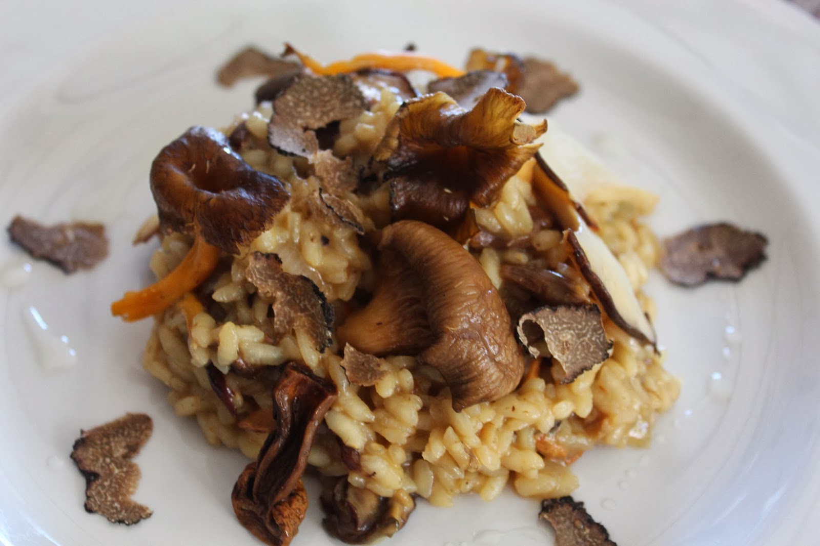 FLOWER POT KITCHEN WILD MUSHROOMS AND TRUFFLE RISOTTO