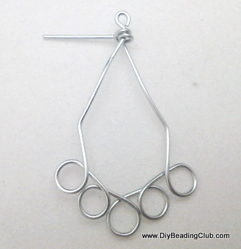 Chandelier Earrings | Red Heart