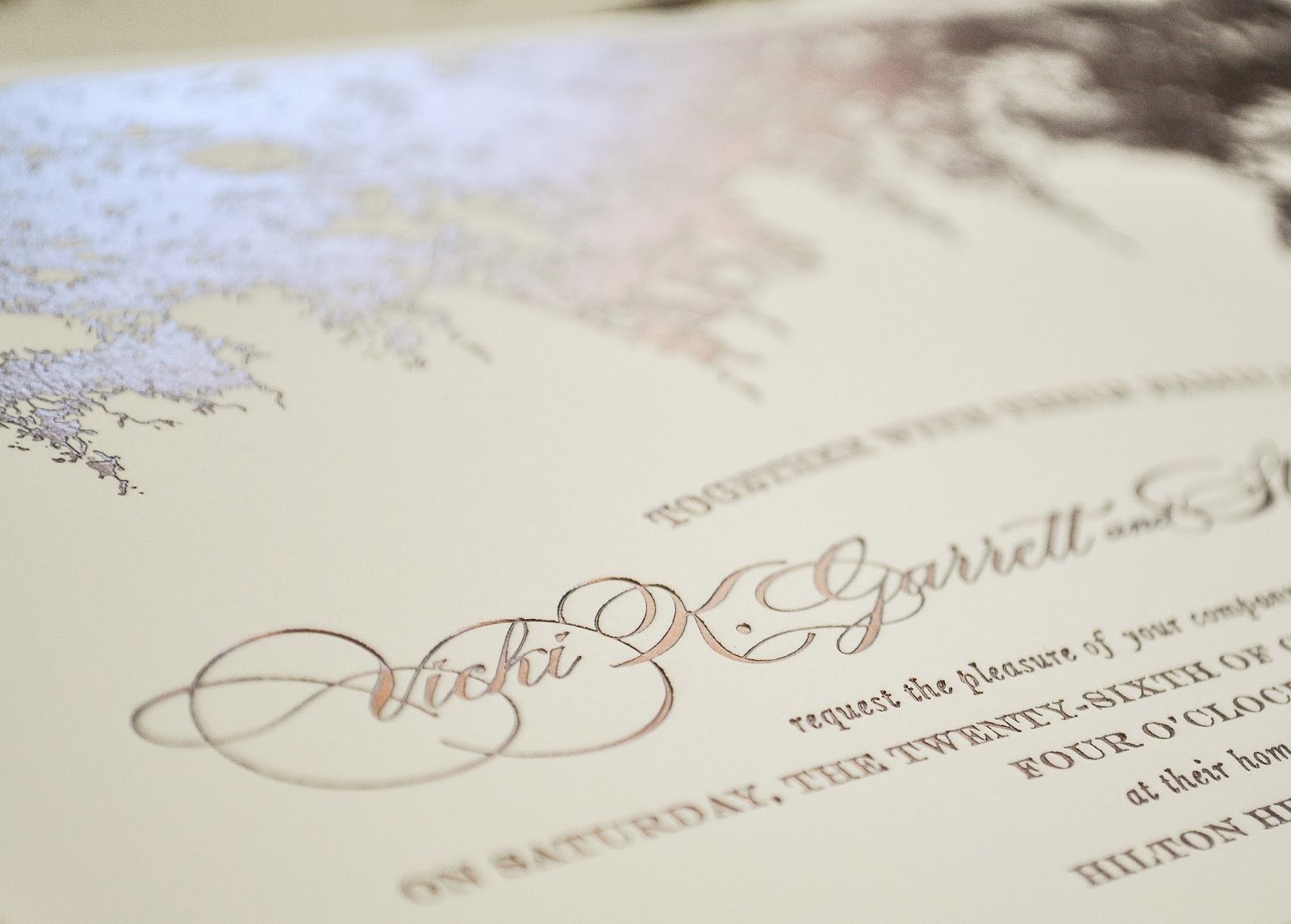 Spencer Special Events Custom Designed Wedding Invitations