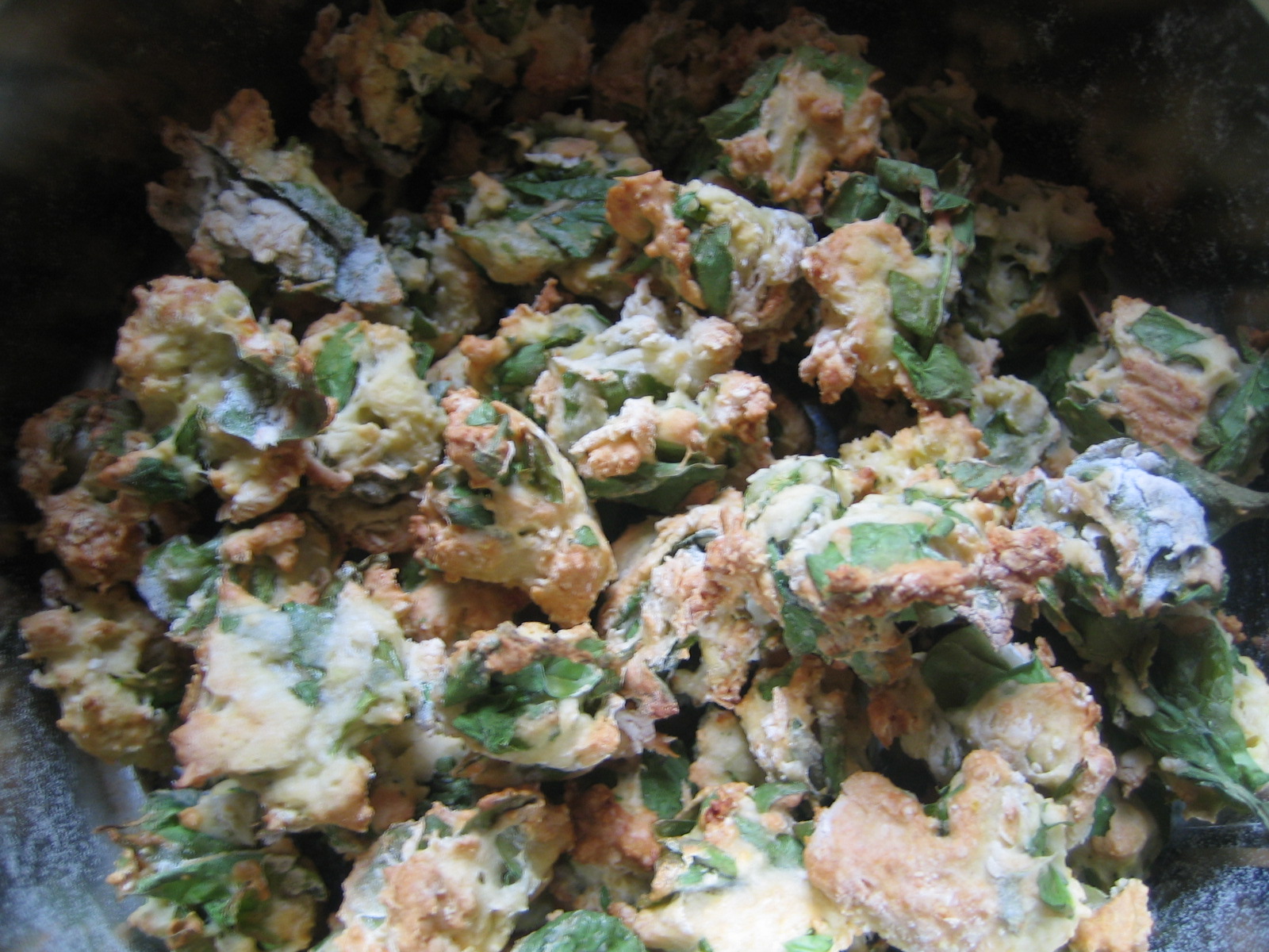 Home Worked Dog Treats Spinach Biscuits