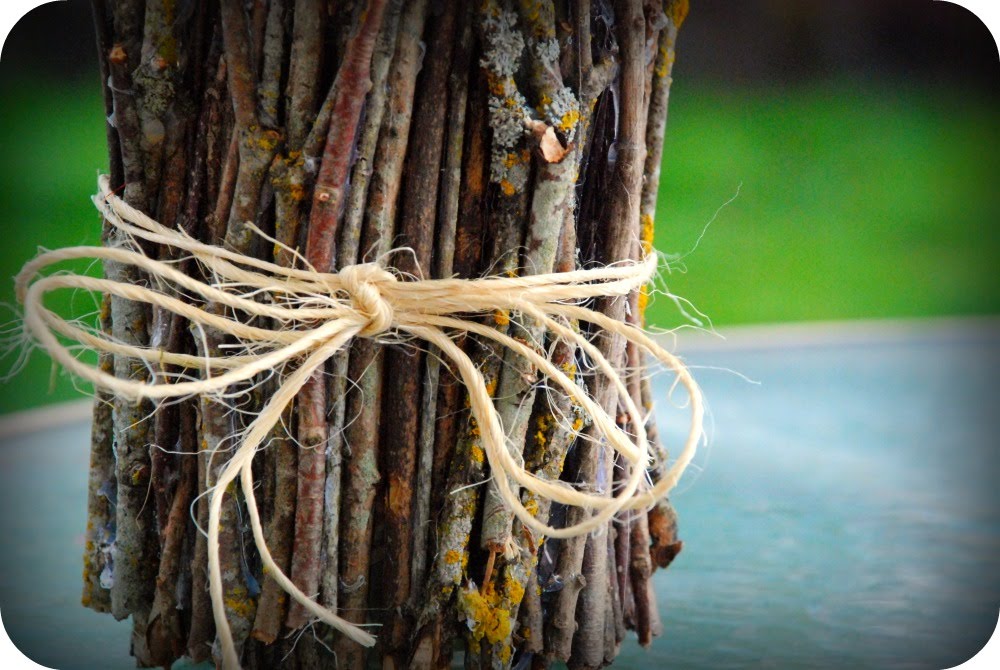 Homemade Serenity Make It! Twig Vase