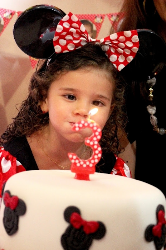 Smash The Cake - Minnie Rosa Princesa para a Júlia 