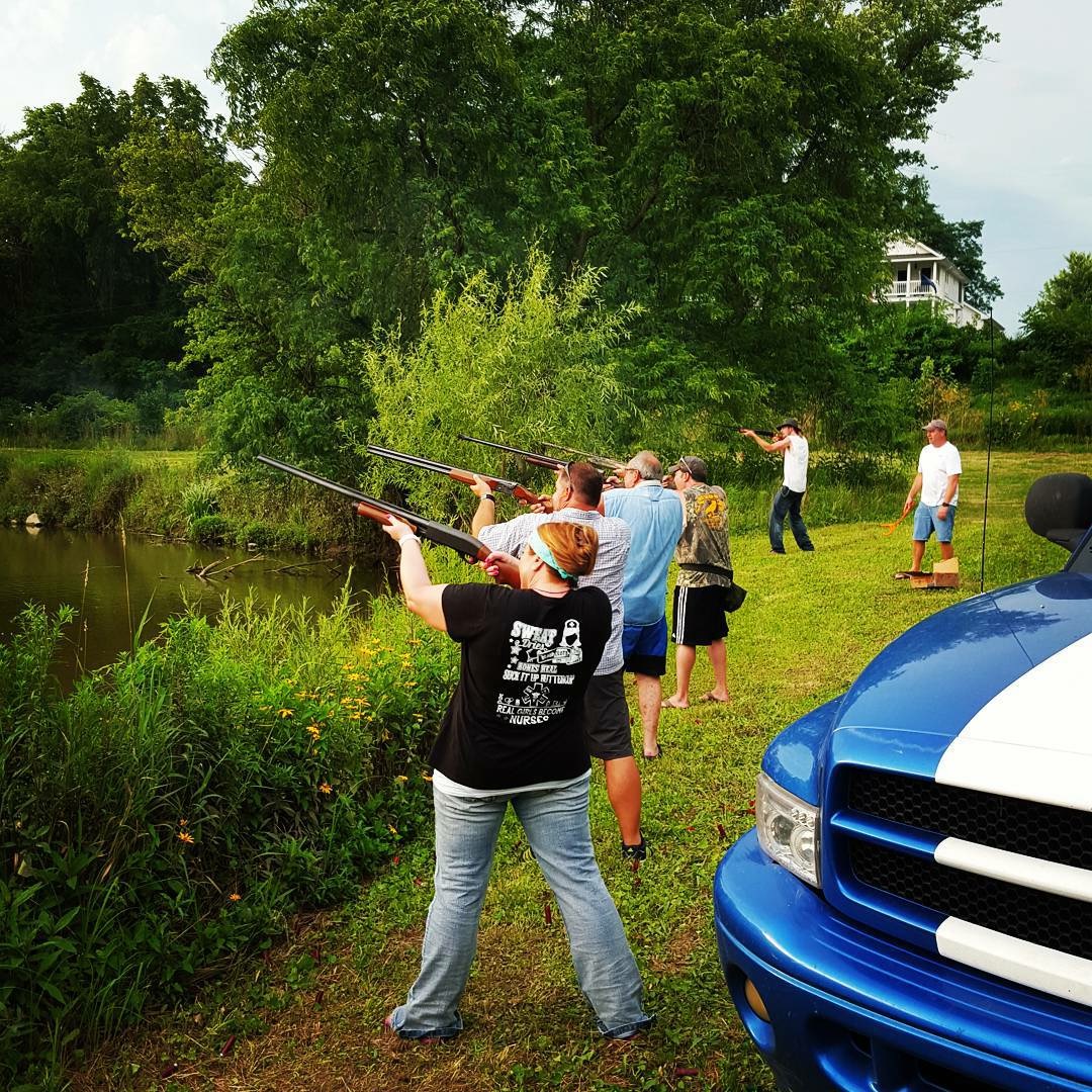 Clay Pigeon shooting