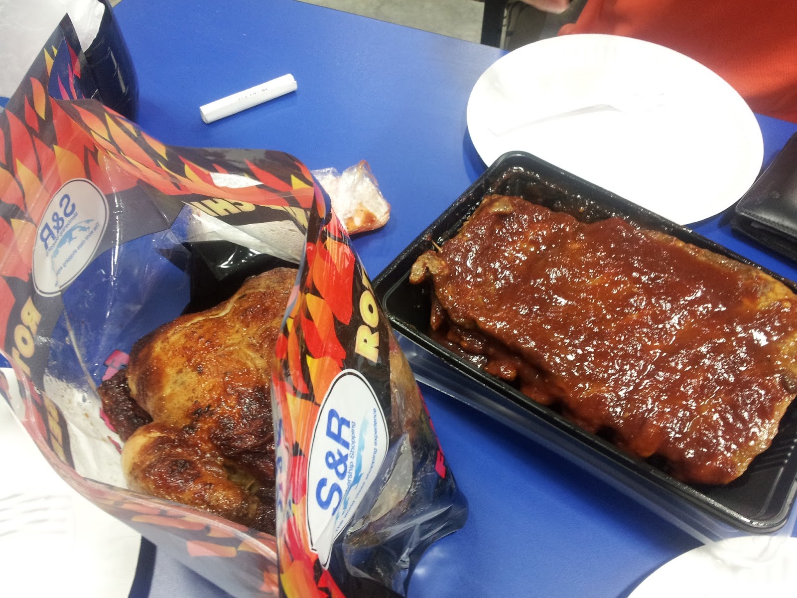 everyday encounter ROASTED CHICKEN VS. BABY BACK RIBS of S&R