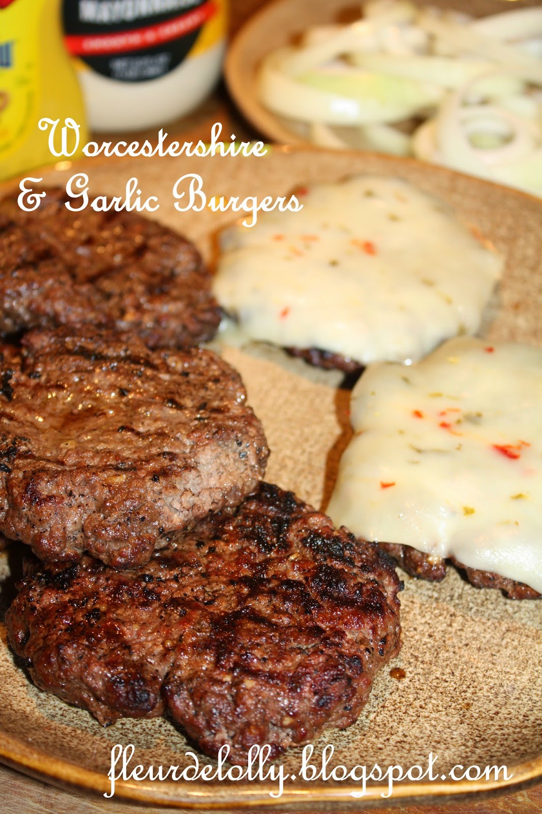 Fleur de Lolly Worcestershire & Garlic Burgers