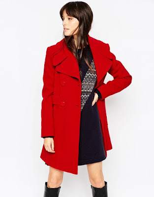 abrigo rojo