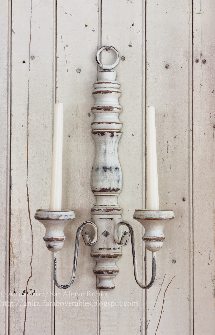 Far Above Rubies: DIY French candle sconces