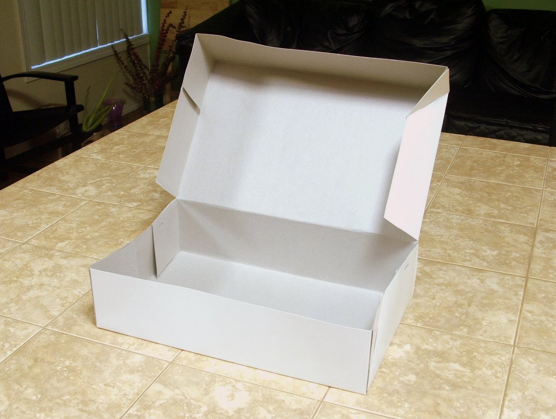 EcoScrapbook Day 8 of 12 Days of EcoChristmas Turn a shirt box lid