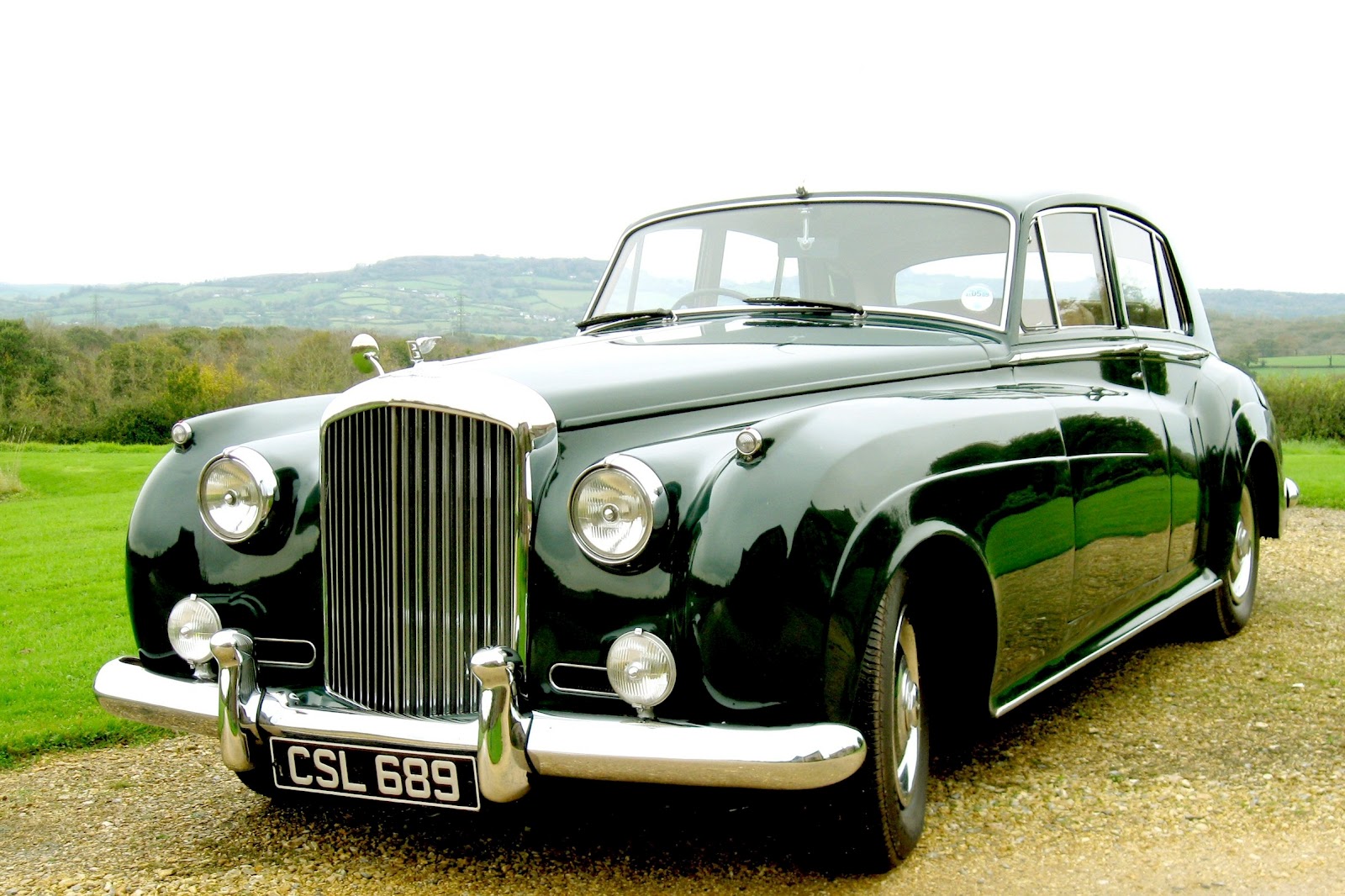 Classic Car Posters Bentley S1