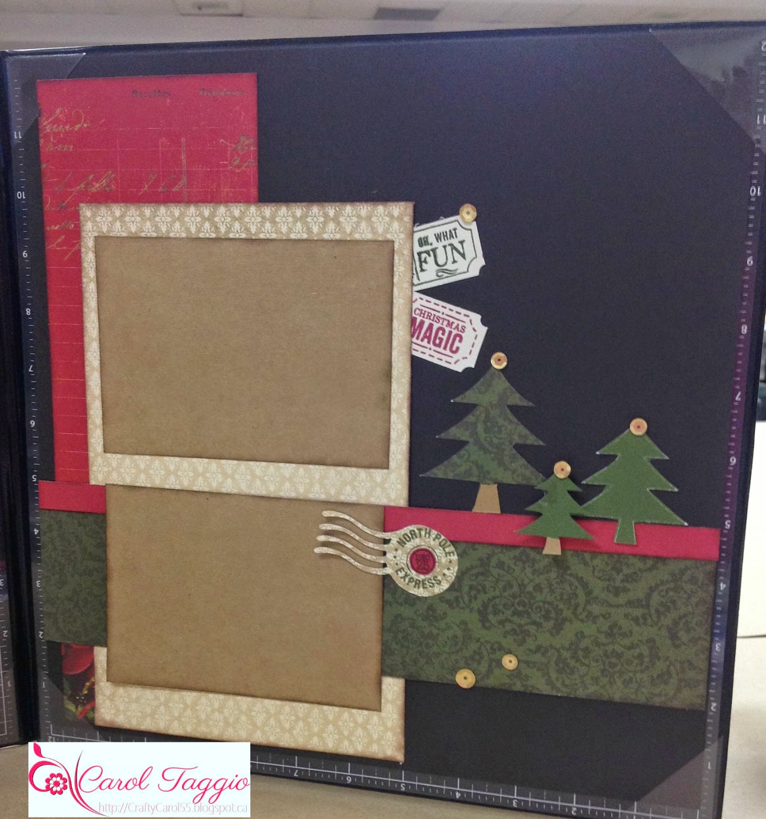 Crafty Carol's Creations Scrapbook Crop Artwork