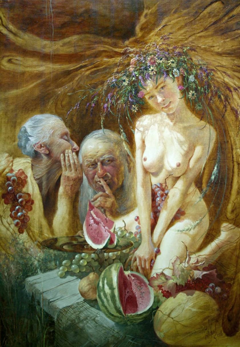 Yuri Klapouh [Юрий Клапоух] ~ Ukrainian Figurative painter