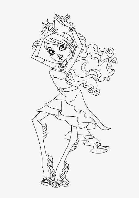 Monster High coloring pages coloring.filminspector.com