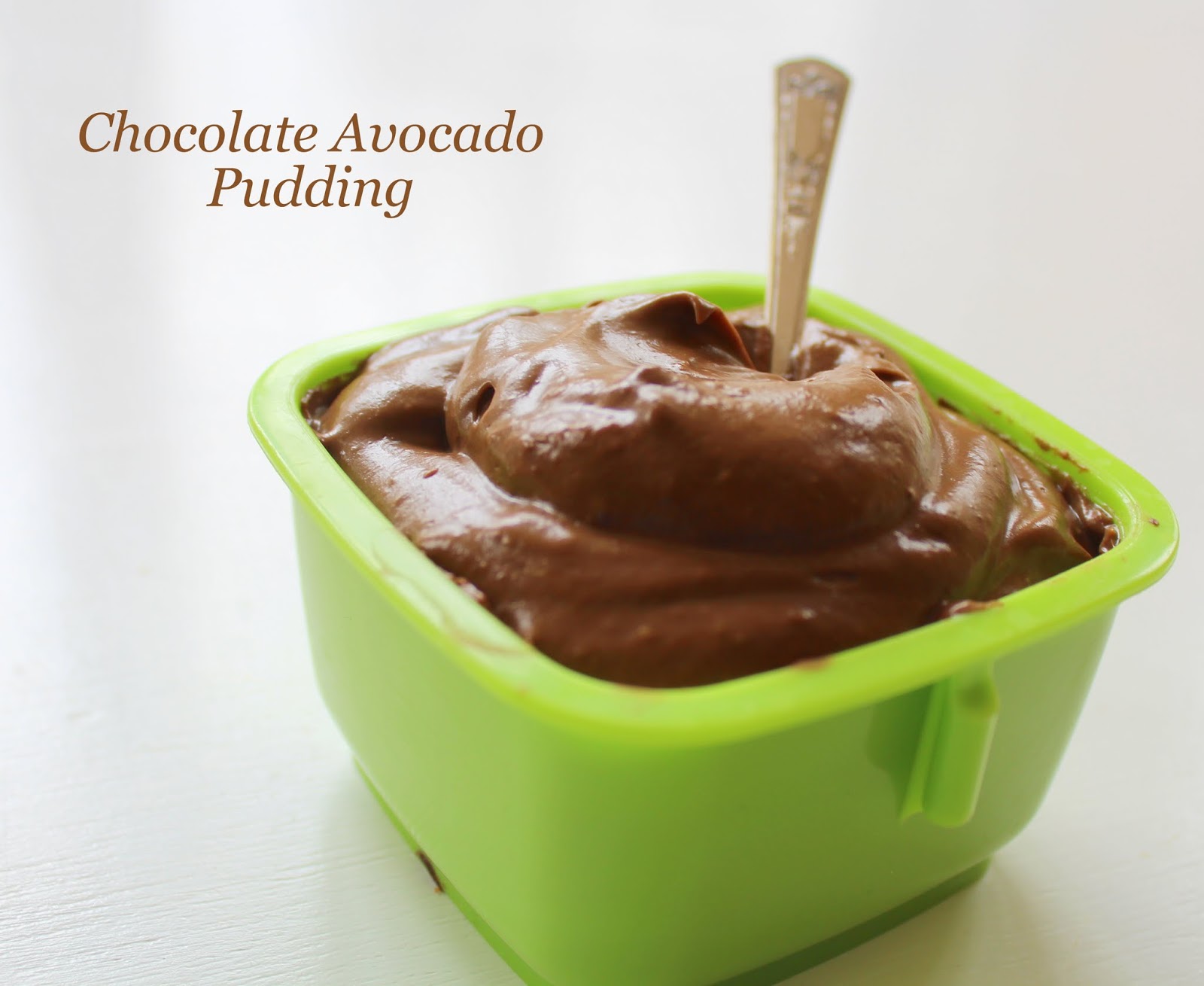 My SoCalled (Mommy) Life Chocolate Avocado Pudding