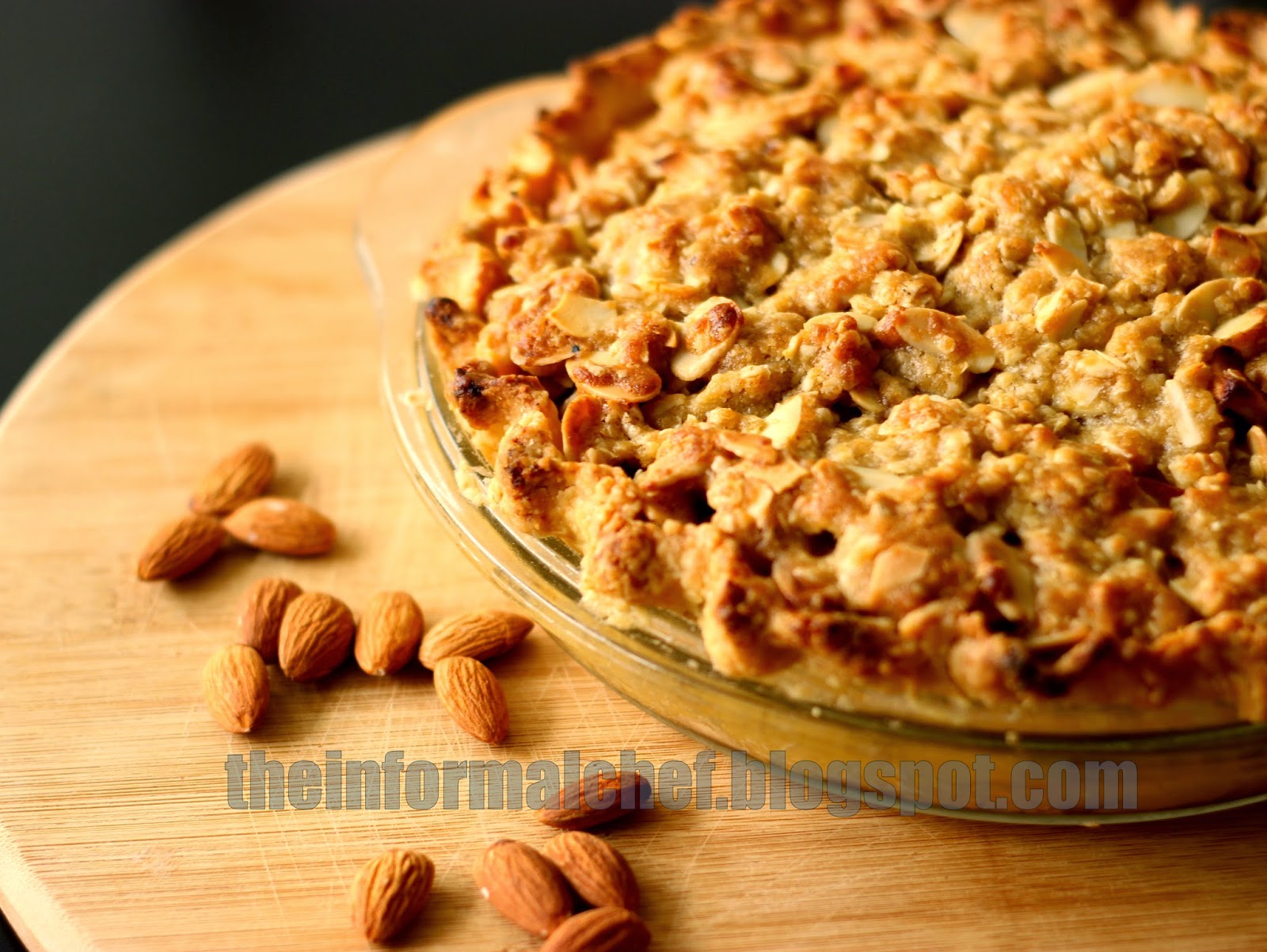 The Informal Chef Dutch Apple Pie With Oat Streusal Topping 荷兰苹果派