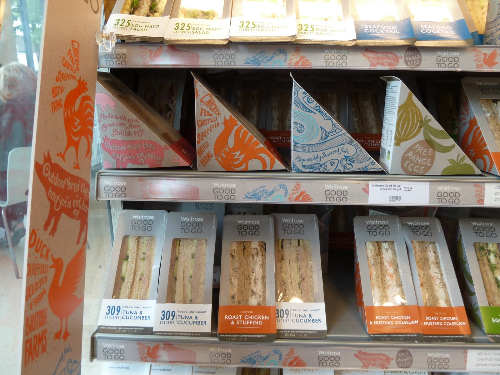Rebecca Sutherland Good to Go sandwich range for Waitrose