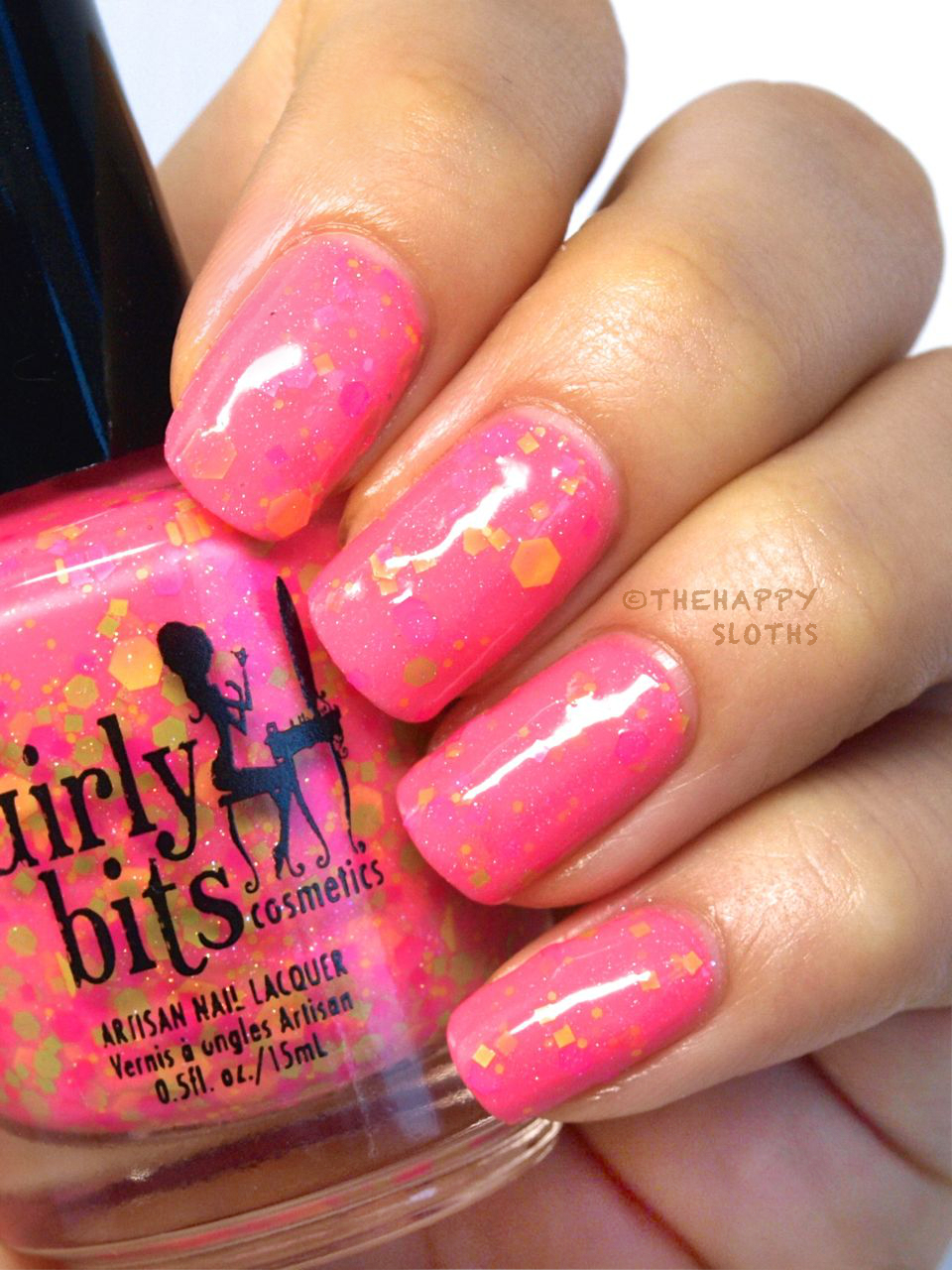 Girly Bits Nail Polish in "Food Fight!" & "Neutron Dance": Review and Swatches