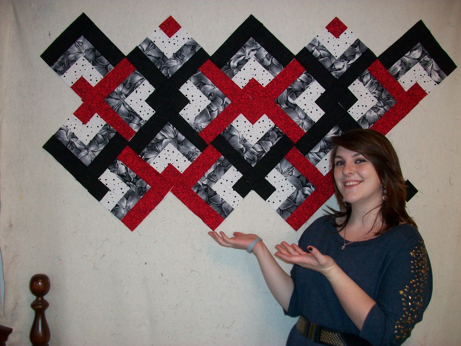 renaissanceSandi: Eleanor Burns Lover s Knot is well under way!