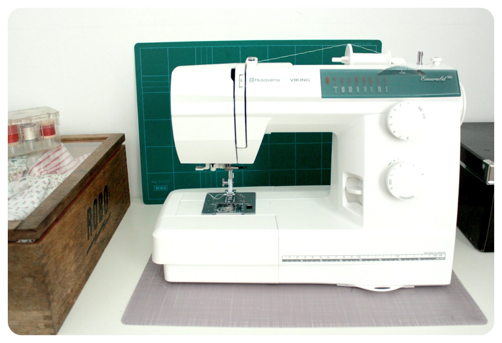 The Wishful Tinker My new toy / Husqvarna Emerald 116