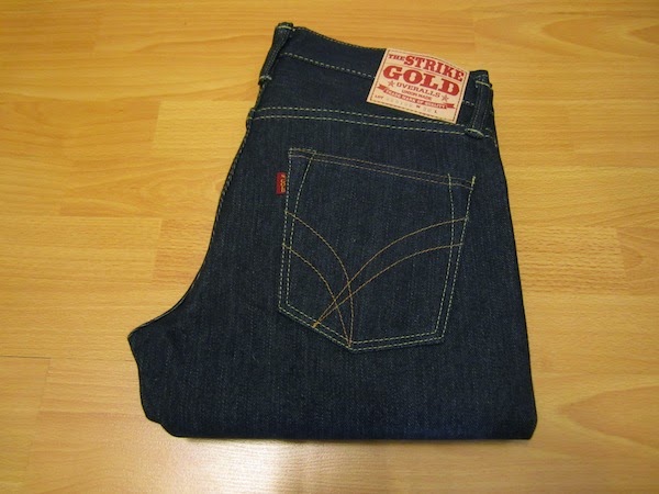 strike gold denim