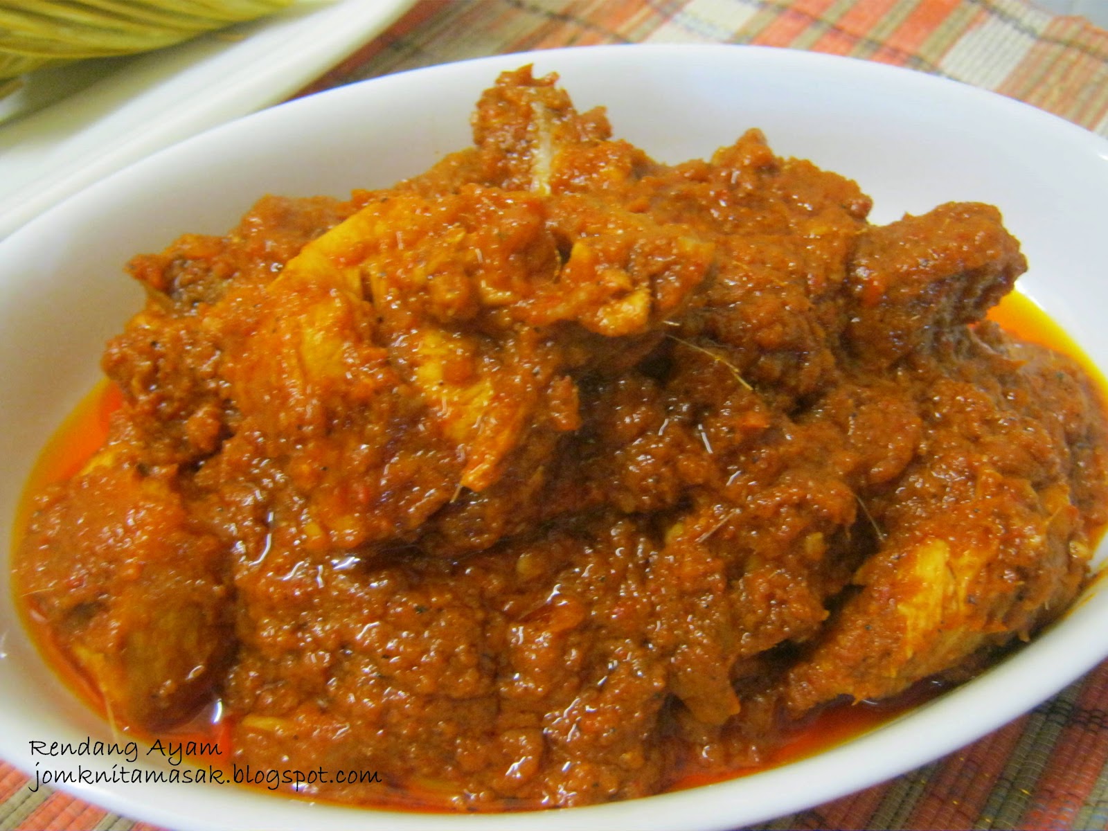 Jom Kak Nita Masak Rendang Ayam