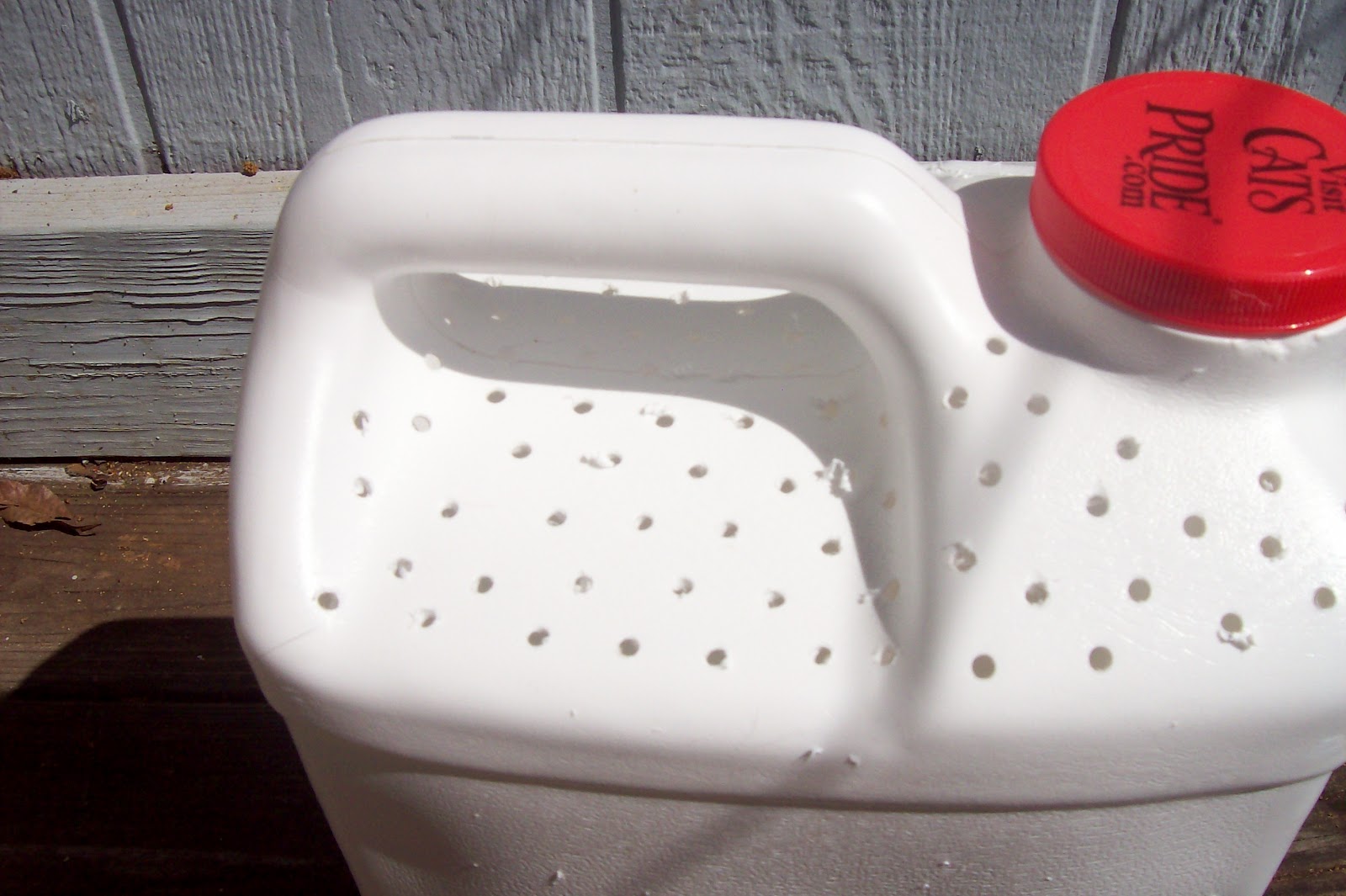 Planted Patios cat litter earthbox