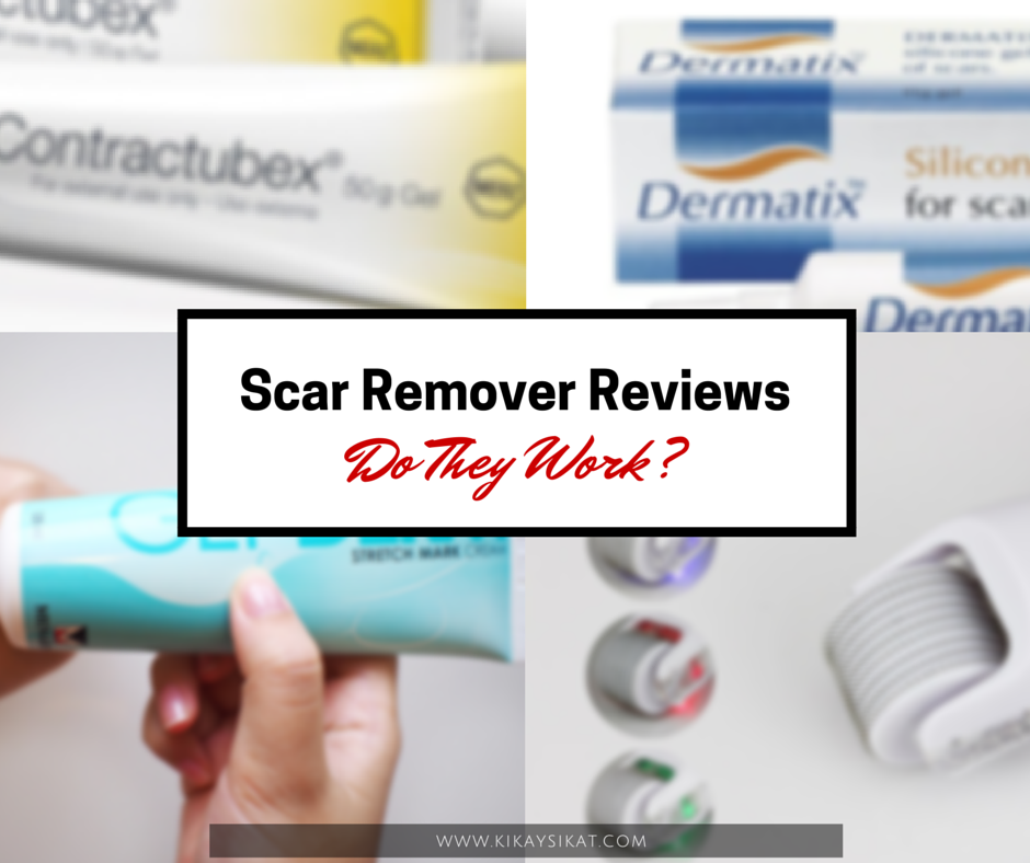 Best Scar Remover Reviews Do They Work? (Contratubex, Dermatix
