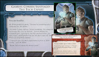 Cards very pretty but essentially decorative, their redundant functionality in no way redeemed by the rules reminders- only kids who’re just too young for the game won’t remember Infiltration’s wound rules after a few plays: a wasted opportunity.