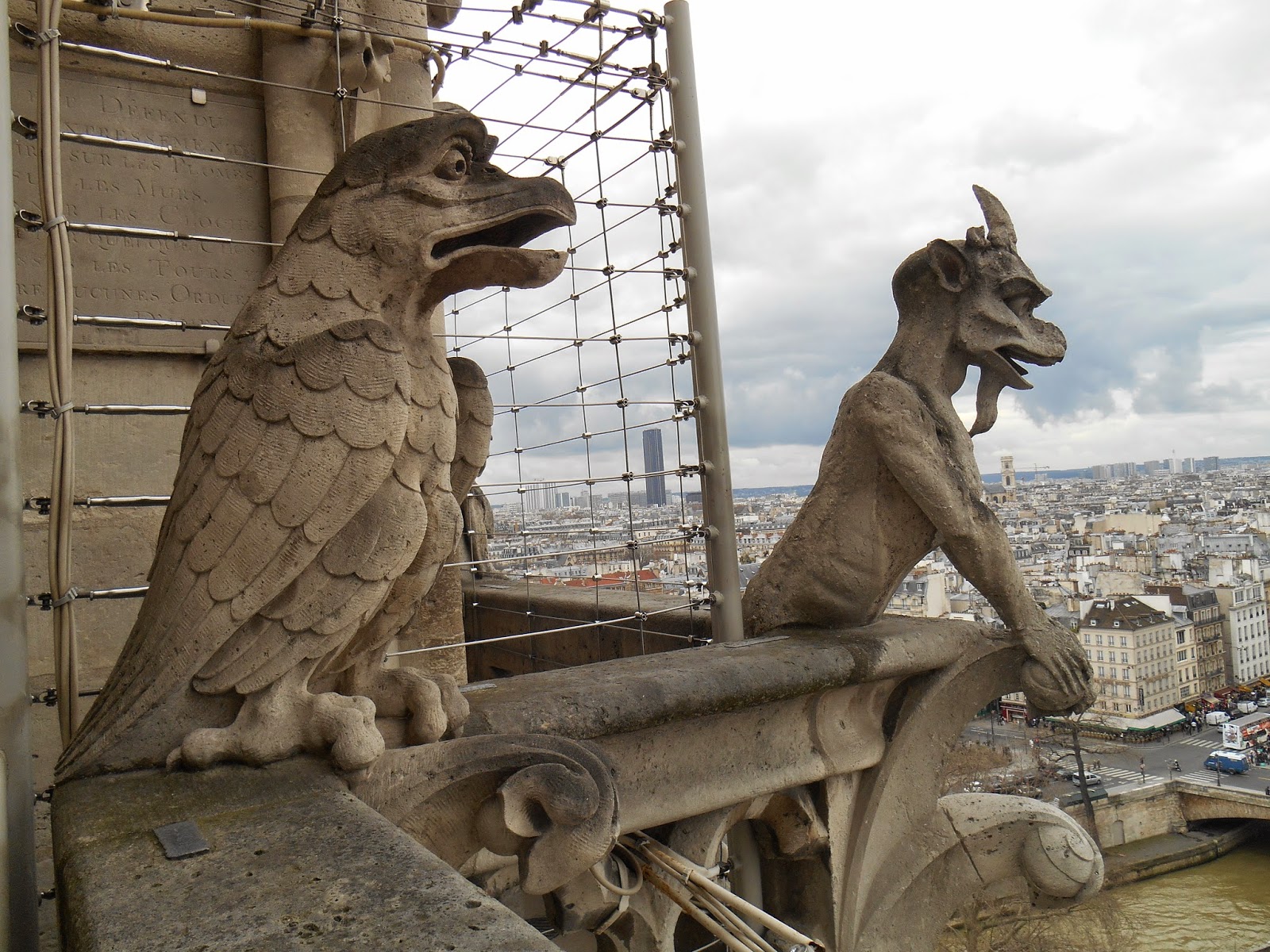 Pretty Simply Normal The Gargoyles of Notre Dame