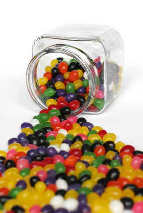 Activities: Activity One: Jelly Bean Counters! 1.Select a handful of multicolor jelly beans. 2. Count the total Number of Jelly Beans.
