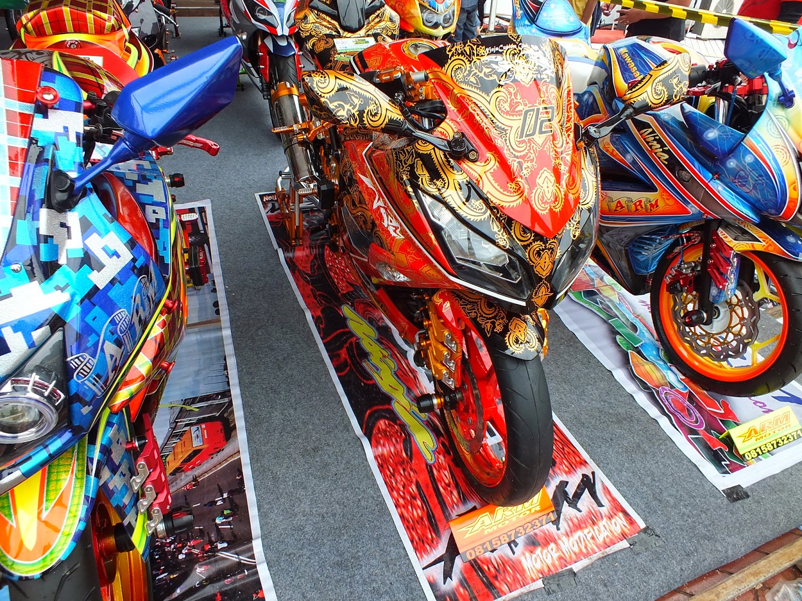 Ngecat MOTOR MOTOR KONTES AIRBRUSH Yang Bisa Kita KERJAKAN Baik