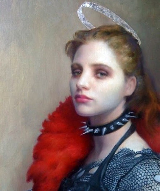 Portrait of Woman, Christopher  Pugliese, Self Portrait, International Art Gallery