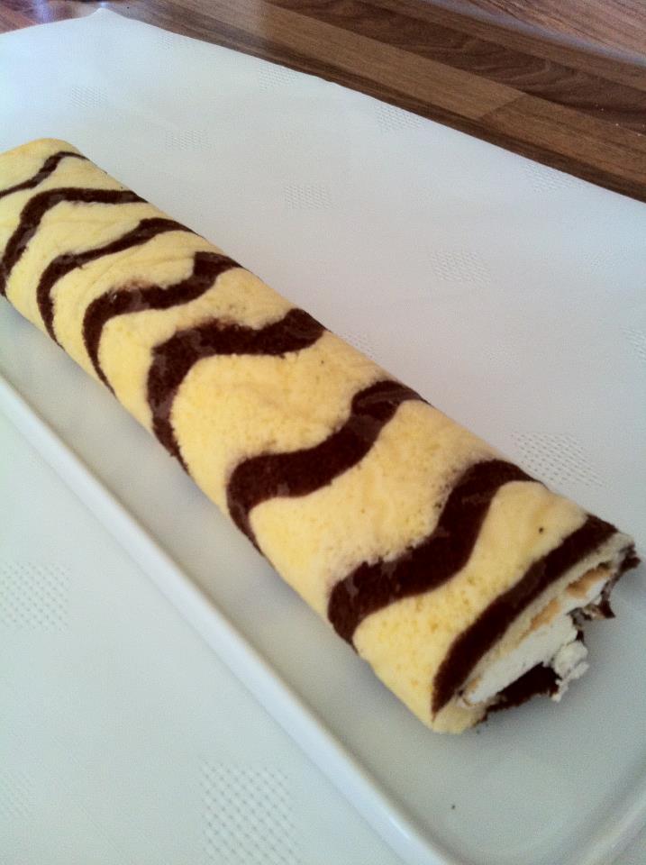 Havvalı Tarifler Zebra rulo pasta