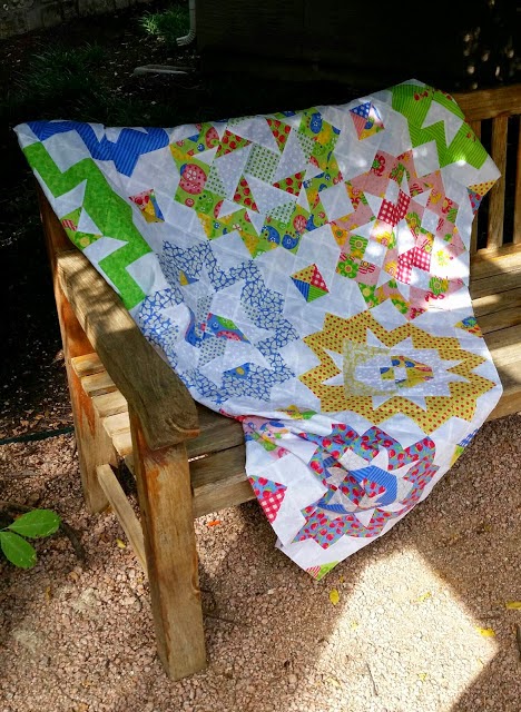 Wildflower Pillow and Baby Quilt Pattern by Missouri Star