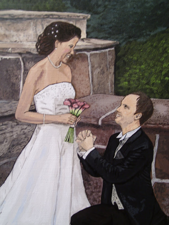 bröllopsporträtt - närbild