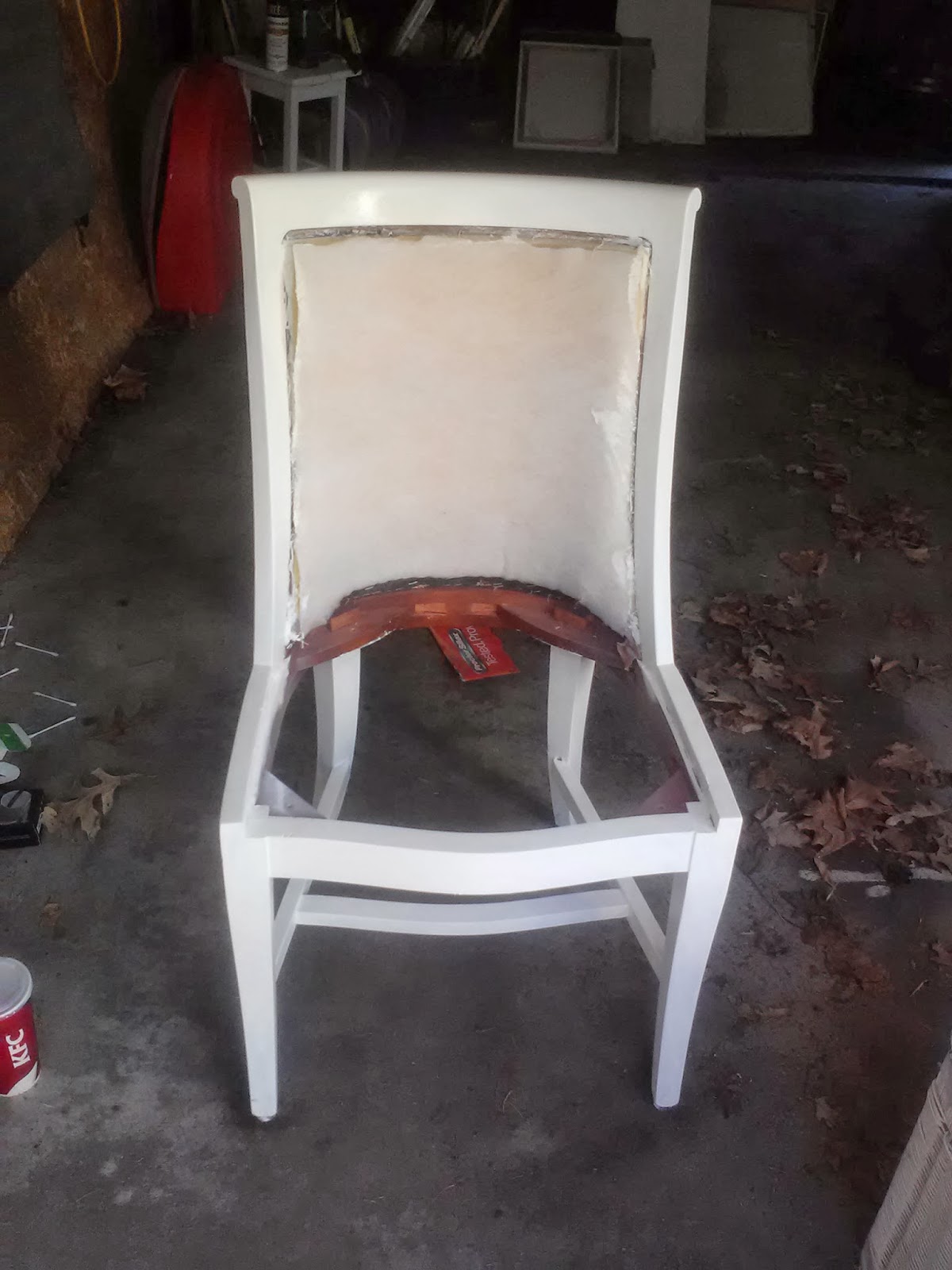 The Modern Dame DIY The Ugly Chair Project