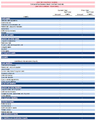 excel balance sheet example