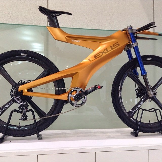 Lexus bicycle, Japan. Lexus cycle, Japan.