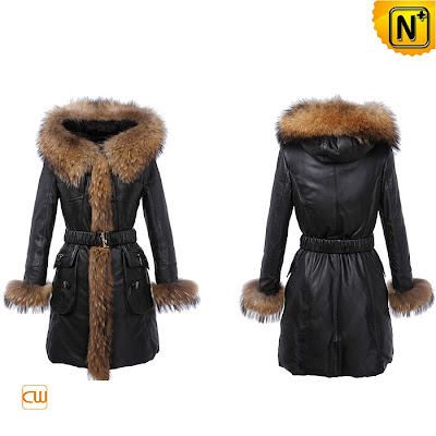 Women Long Sheepskin Coat