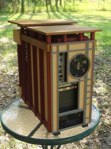 Hacks and Mods: Modded PC Inspired With Frank Lloyd Wright Hacks and Mods: Modded PC Inspired With Frank Lloyd Wright