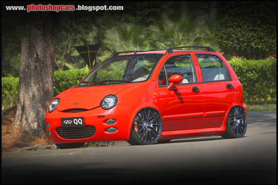 Chery QQ Tuning e rebaixado