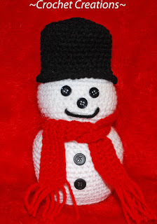 Crochet snowman