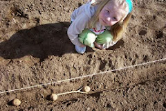 Planting Potatoes With A Little Girl