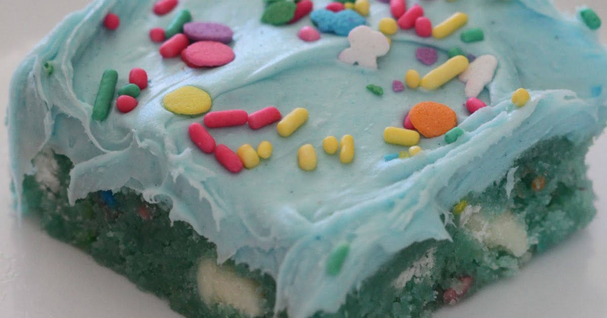 Tortillas and Honey Cotton Candy Cake Bars