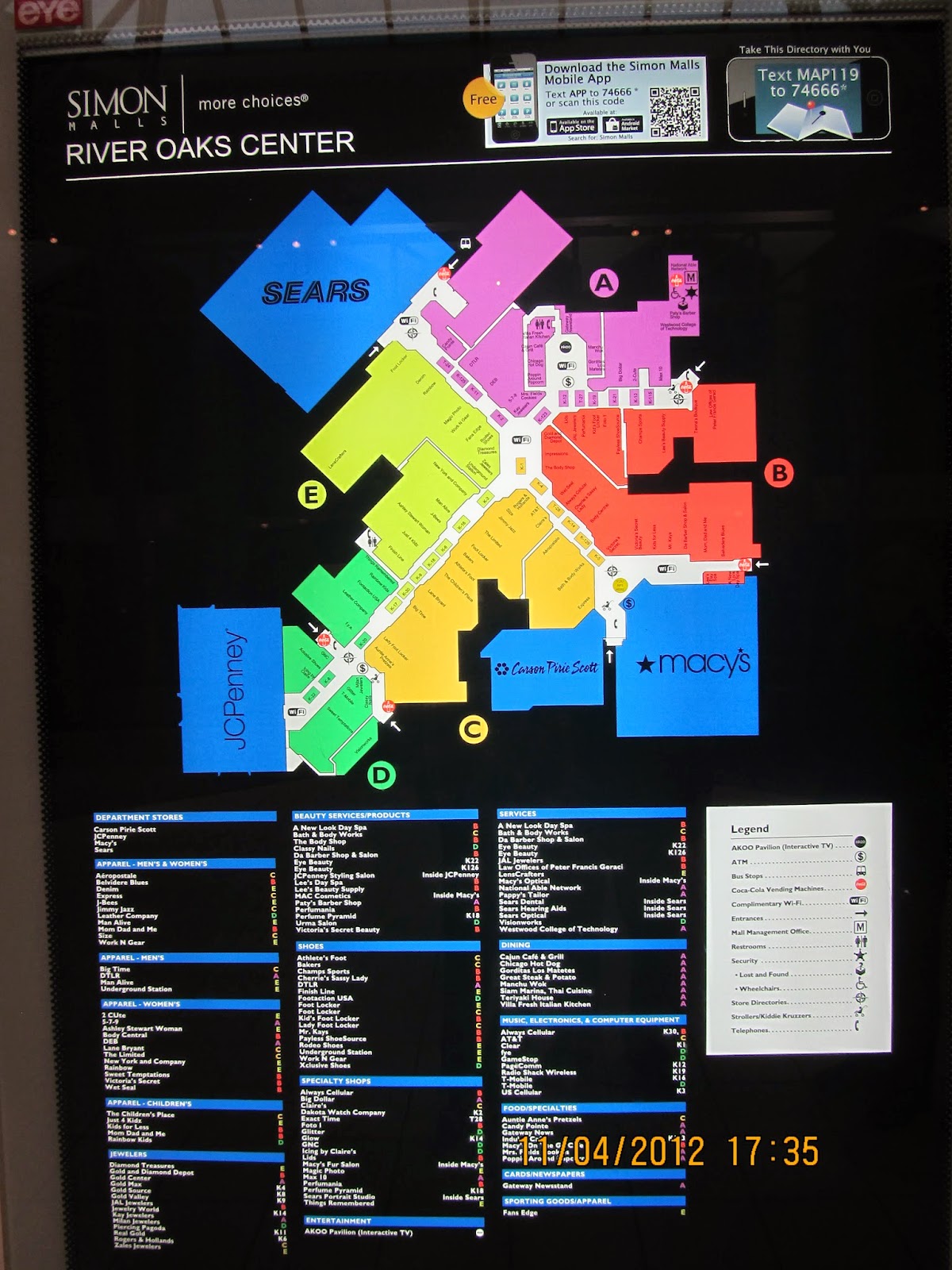 River Oaks Mall Map Trip To The Mall: River Oaks Center- (Calumet City, Il)