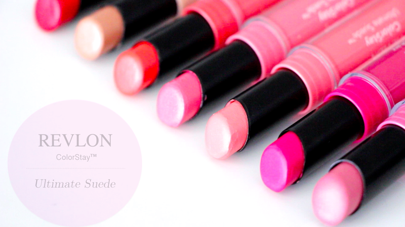 MakeupMarlin: Revlon ColorStay Ultimate Suede Lipstick Swatches