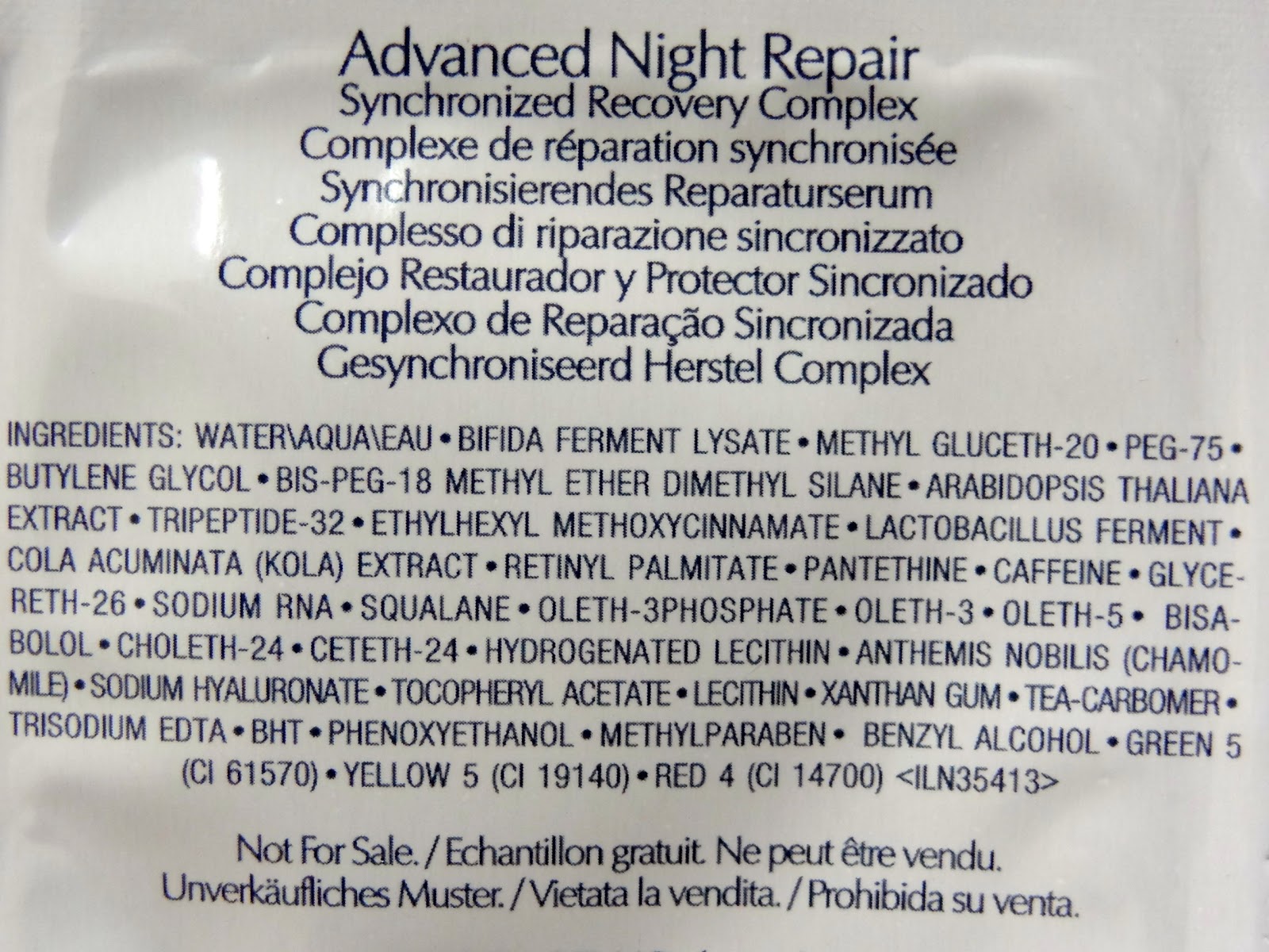 Estee Lauder Advanced Night Repair Serum Positively Nice