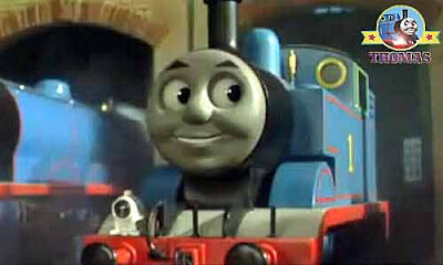 Sodor railway saddle tank engine Thomas the train and friends Percy the small engine Tidmouth shed