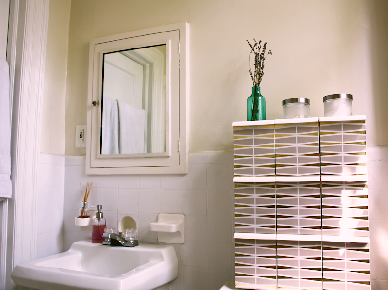 DIY Bathroom Cabi& Vitamin Box title=
