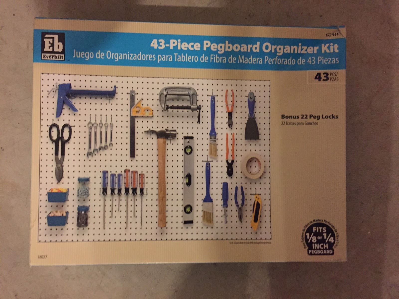 Building Our Strauss Townhome Organizing our tools